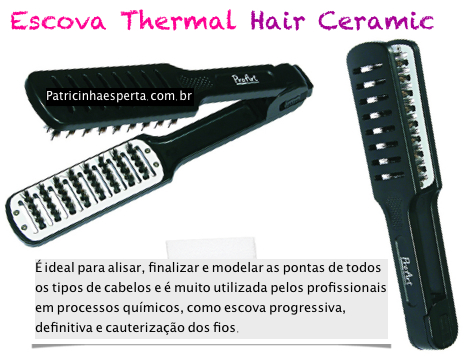 Escova Thermal Hair Ceramic