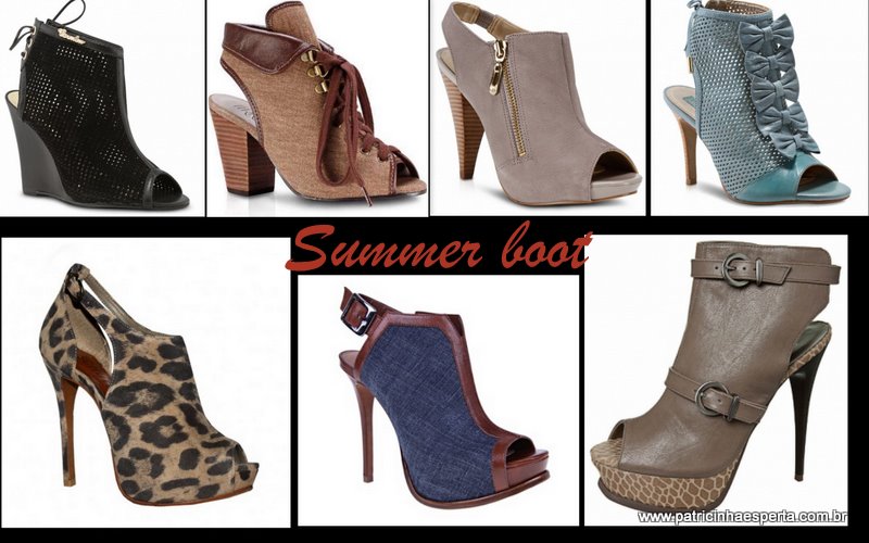 Blog 233 Como usar Ankle Boot, Summer Boot e Open Boot