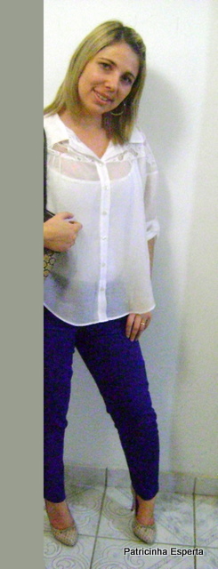 Look do Dia!!! Calça Azul BIC DSC01207 1 Look do Dia!!! Calça Azul BIC