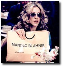 Manolo Blahnik show - Elegantíssima Sarah Jessica Parker X Poderosíssima Carrie Bradshaw