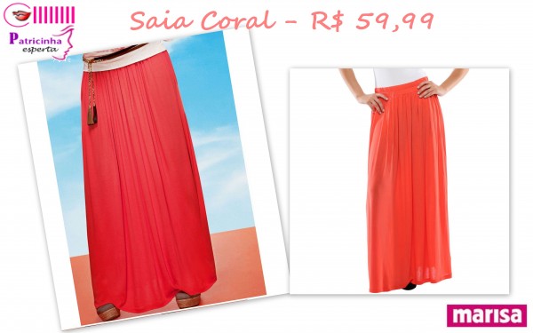 Coral a cor do Verão! Marisa1 e1313357275209 Coral a cor do Verão!