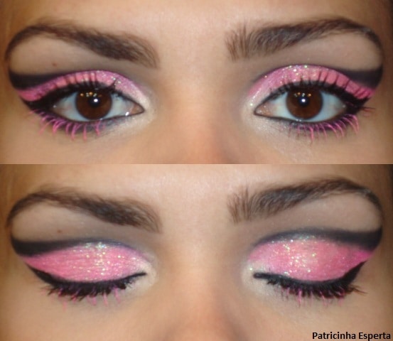 009post2 - Maquiagem para Balada - Rosa Fluorescente com Rímel Pink
