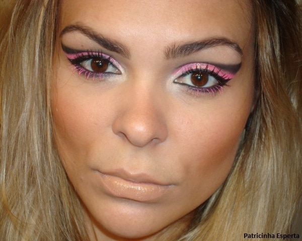 020post1 - Maquiagem para Balada - Rosa Fluorescente com Rímel Pink
