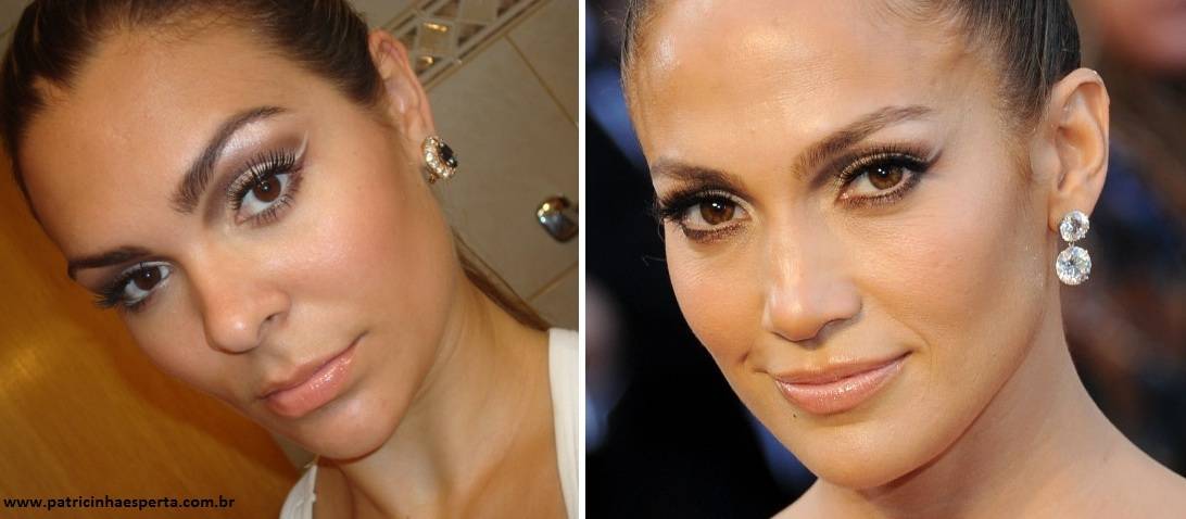 069post3 - Tutorial - Maquiagem inspirada na atriz Jennifer Lopez - Oscar 2012