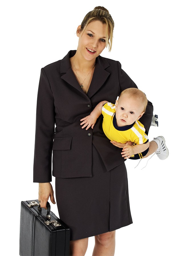 mae que trabalha fora - Ser mãe em tempo integral ou continuar a carreira?