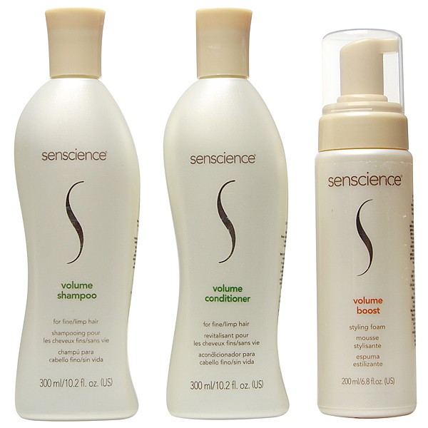shampoo condicionador volume mousse boost senscience 300ml 1 - Dica Doce Beleza | Linha Senscience Volume para Cabelos Finos