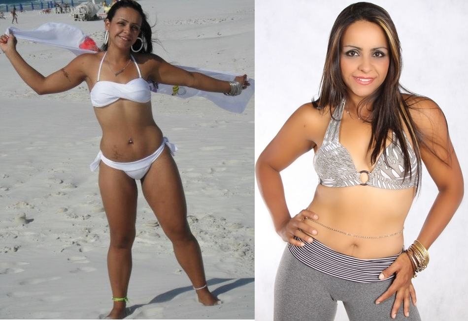 michele depois - Conheça a dieta que secou 25kg da mineira Michele Ribeiro