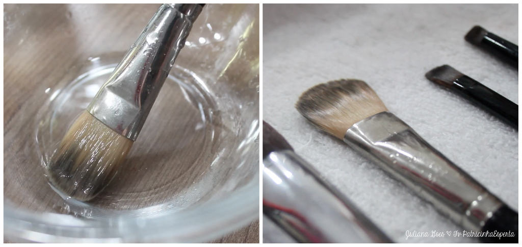secando pinceis - Como Lavar e Higienizar seus Pincéis?