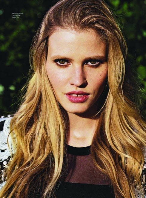 Lara Stone by Angelo Pennetta for Vogue Australia March 2013  489x660 - Tons Capilares do Inverno 2013