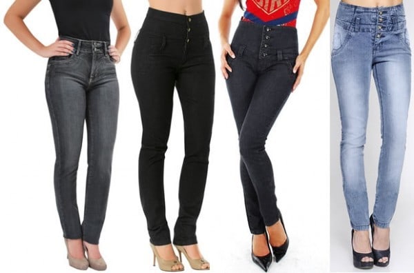jeans cintura alta 600x396 - Aposte no jeans!