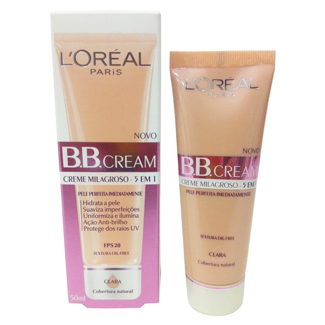 loreal paris b b cream creme milagrosso 5 em 1 3057 1 20130405182820 - Bom e barato: BB Cream L´Oréal