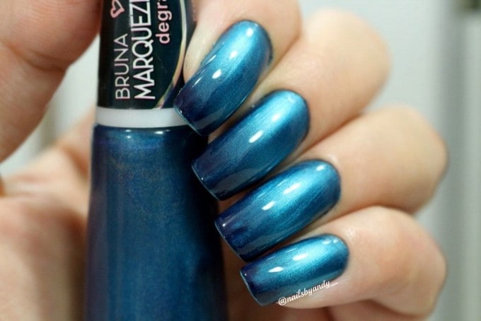 Esmalte degradê Bruna Marquezine Esmalte degradê Bruna Marquezine