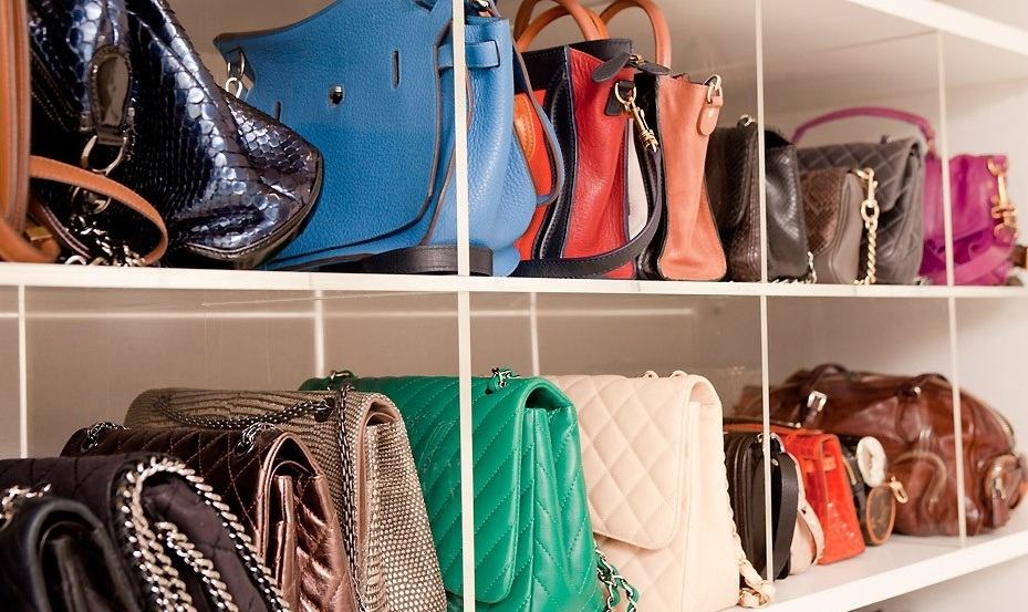 Como armazenar e limpar as bolsas