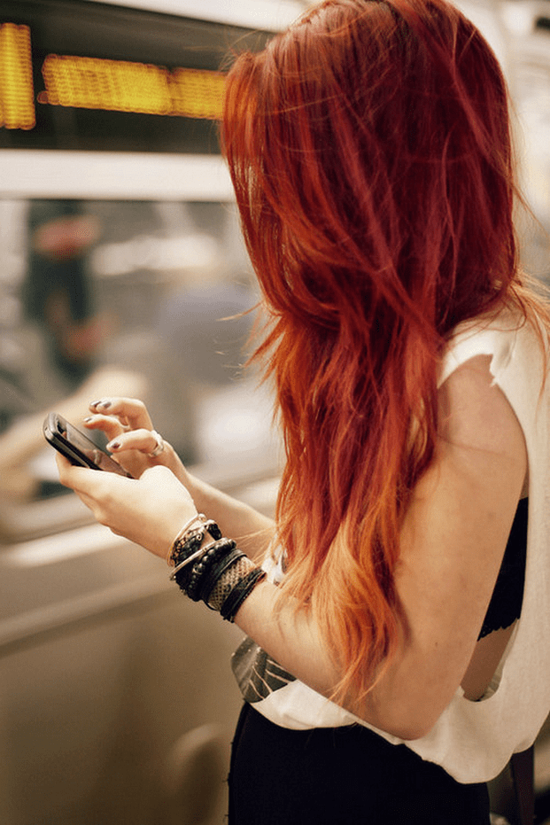 Tendência: agora é a vez das ruivas arrasarem com o ombré hair luaphair - Tendência: agora é a vez das ruivas arrasarem com o ombré hair