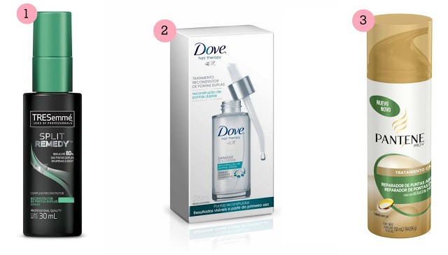 Produtos baratinhos que tratam as pontas duplas Just Gaby - Produtos baratinhos que tratam as pontas duplas