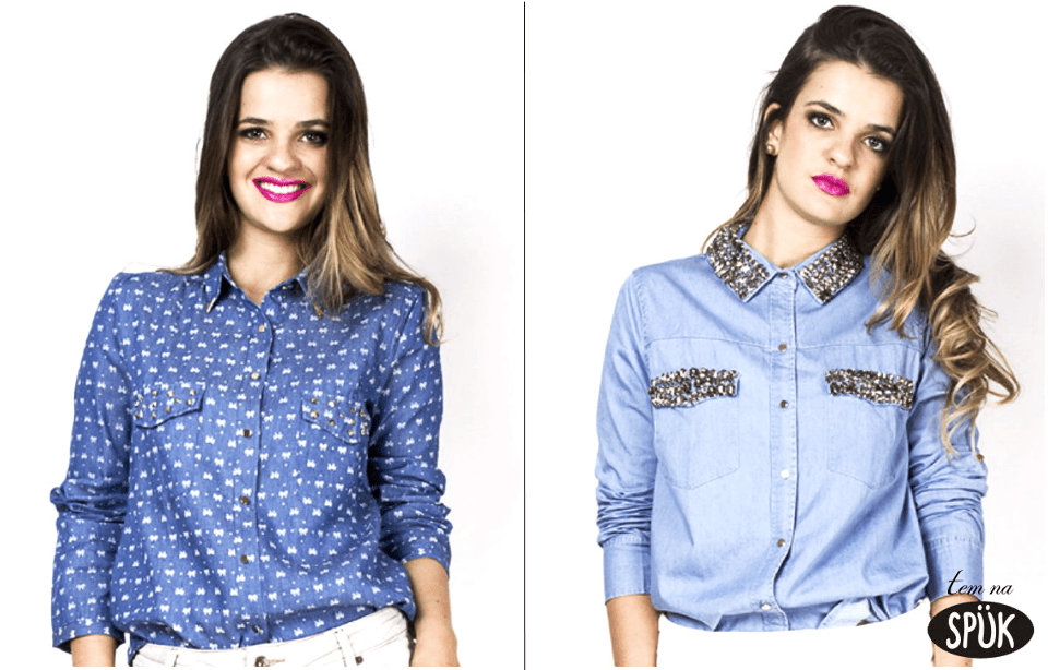 Camisa Jeans: como usar BlogSpuk - Camisa Jeans: como usar