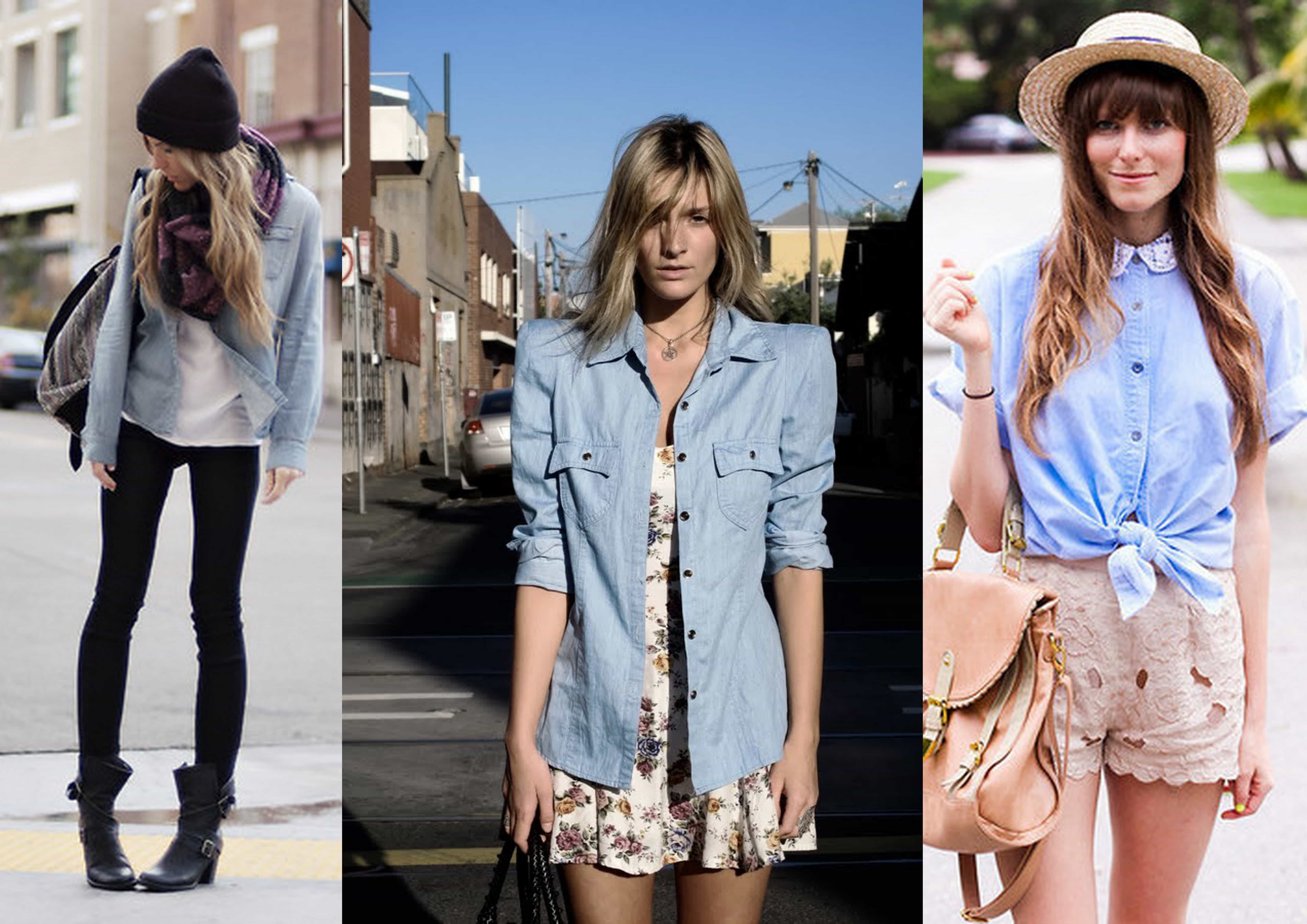 Camisa Jeans: como usar camisa jeans 5 - Camisa Jeans: como usar